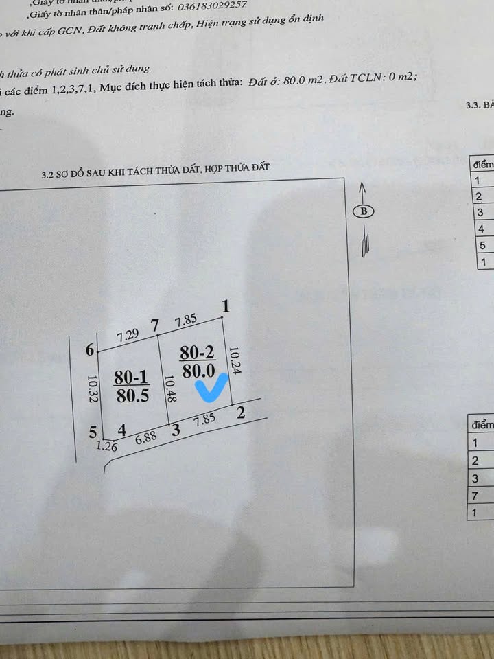 Đất nền 80m² Hương Đình, Mai Đình, Sóc Sơn - Vị trí đẹp, giá thỏa thuận!