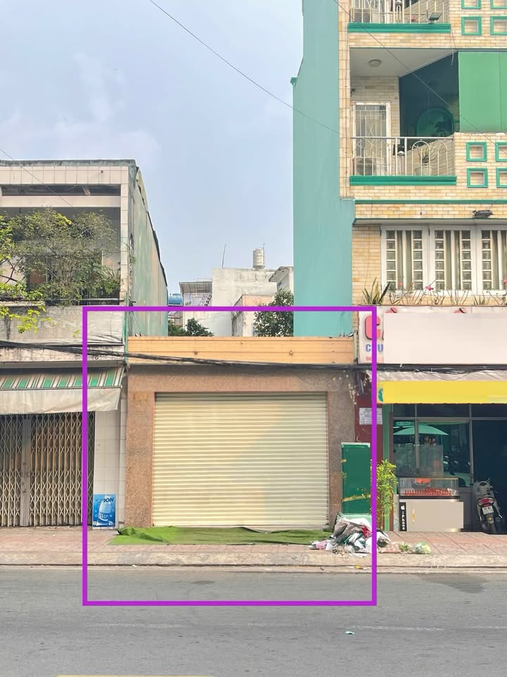 Nhà mặt tiền Đặng Nguyên Cẩn, Quận 6, 67m² giá 18 triệu - Khu chợ sầm uất!