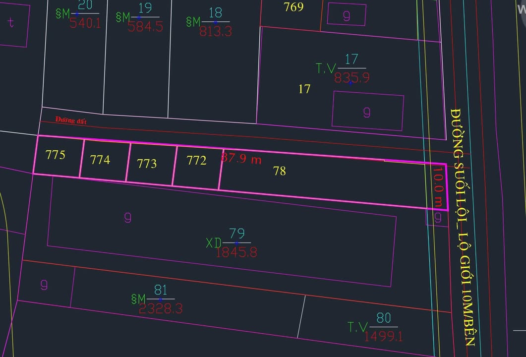 Đất mặt tiền đường Suối Lội, Củ Chi 808m² giá 15.5 tỷ - Đầu tư sinh lời ngay!
