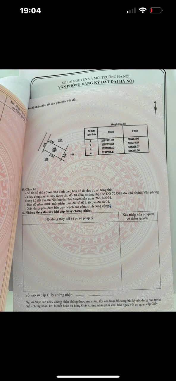 Đất nền Phượng Dực, huyện Phú Xuyên, 89m² giá 2.7 tỷ - Đầu tư sinh lời ngay!