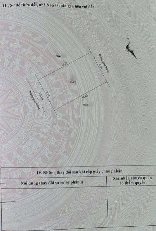 Biệt thự Đỉnh Long Hải Dương 134m² giá 5.368 tỷ - Hướng Tây Nam, vị trí đắc địa!