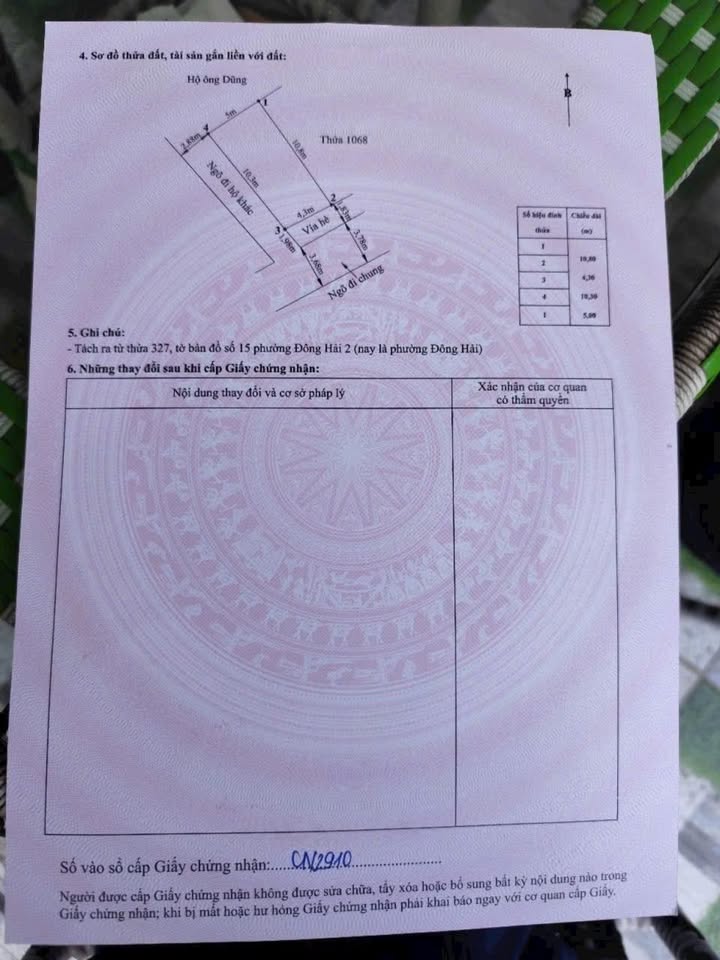 Đất nền phường Đông Hải 2, quận Hải An, 48.8m² giá 1.986 tỷ - Sổ hồng chính chủ!