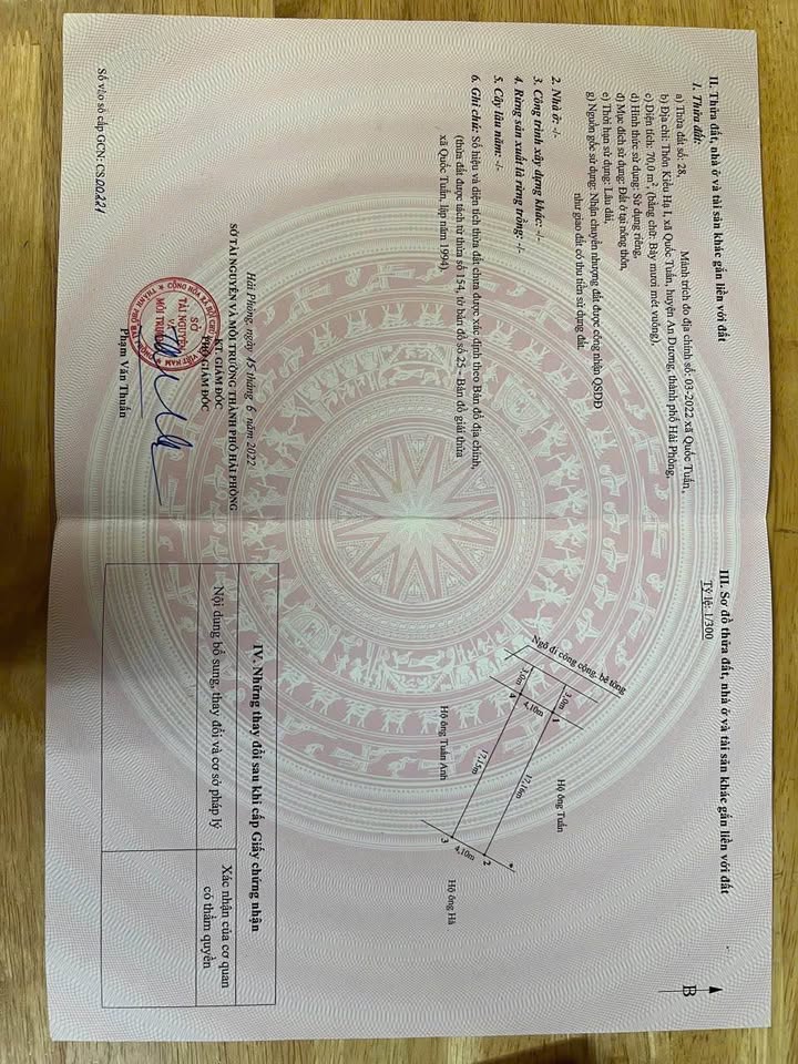 Lô đất Kiều Hạ 1, Quốc Tuấn 70m² giá 800 triệu - Đầu tư sinh lời lý tưởng!