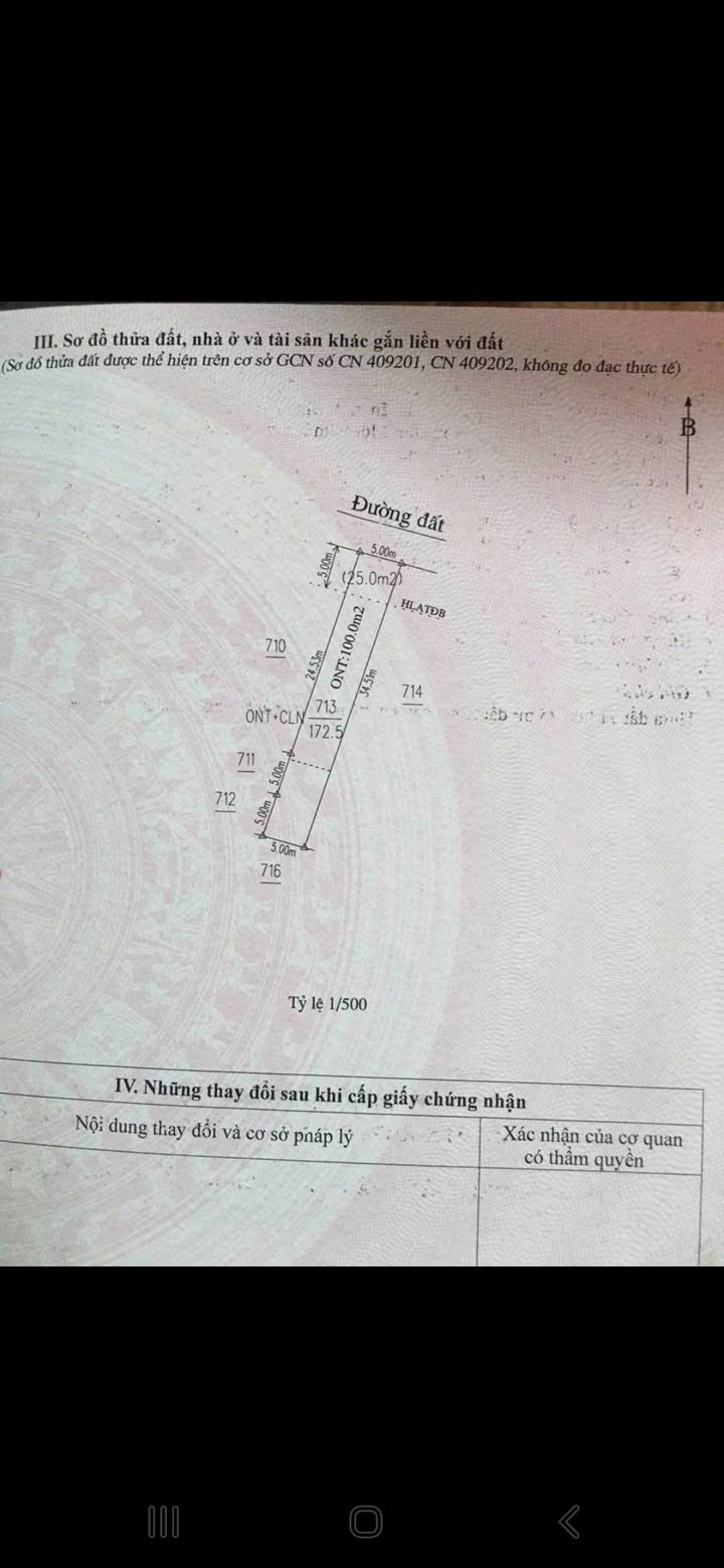 Đất nền Vĩnh Tân, Tân Uyên 170m² giá 1.65 tỷ - Đường nhựa sắp hoàn thiện!