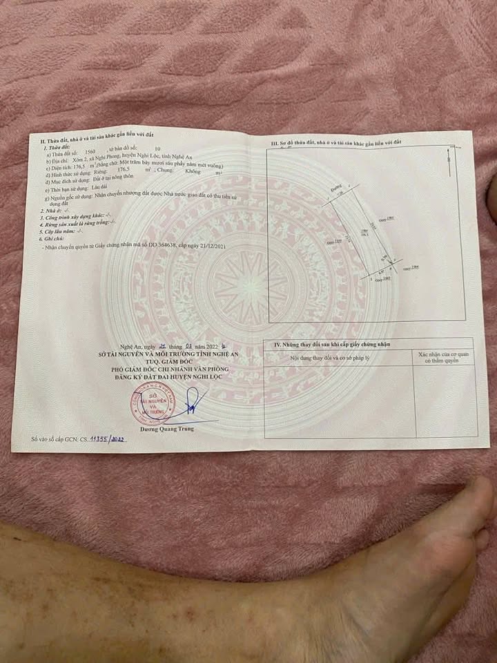 Đất Nghi Phong, Vinh 176.5m² giá 3 tỷ - Đường 24m, thuận tiện di chuyển!