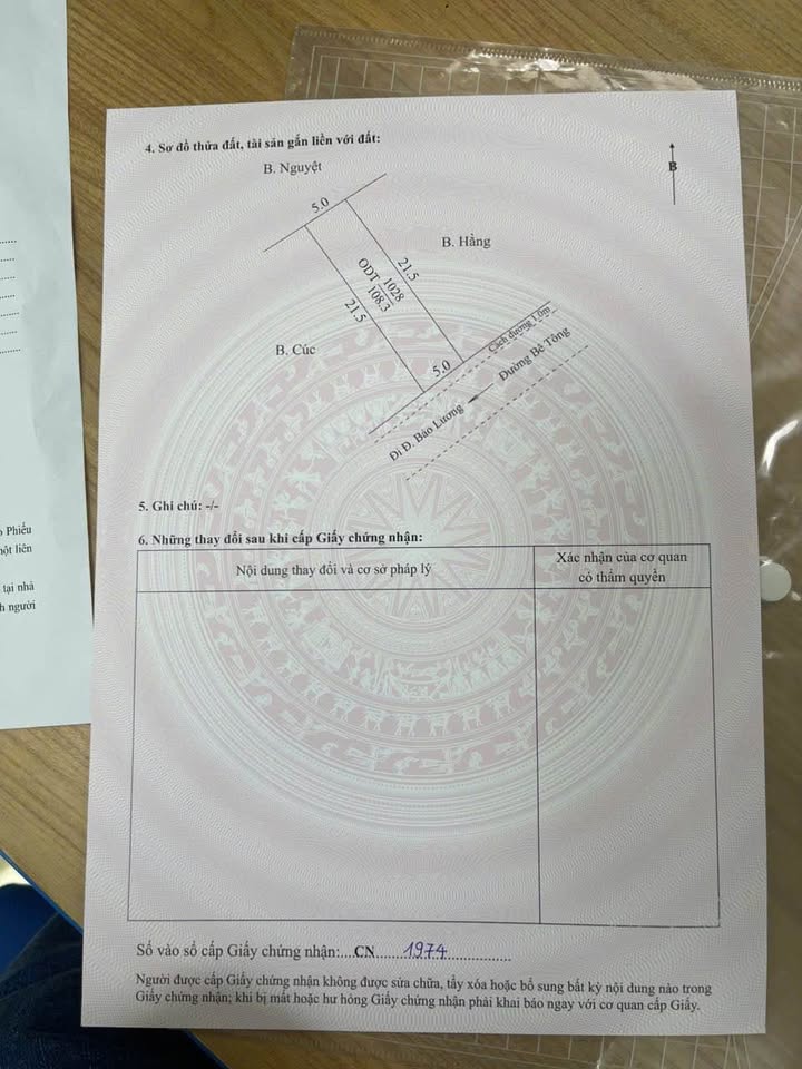 Đất thổ cư 135m² đường Bảo Lương, Yên Bái - Vị trí đắc địa, dân trí cao