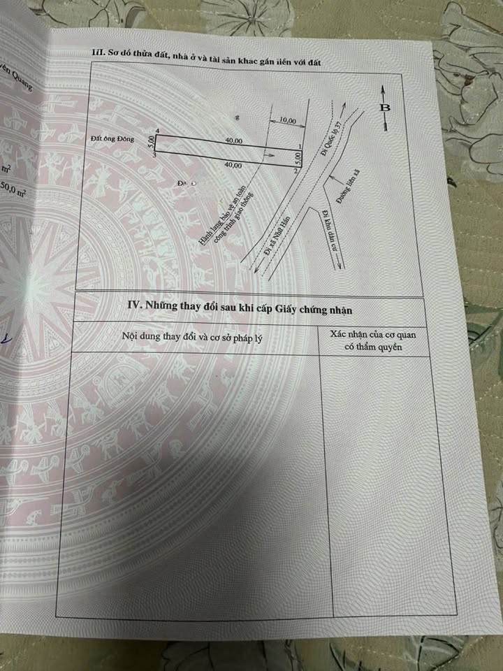 Đất thổ cư 50m² tại khu phố 9, Mỹ Lâm, Tuyên Quang - Giá chỉ 1.5 tỷ!