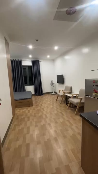 Studio cho thuê tại 63 Ô Đồng Lầm, Kim Liên, Đống Đa - Full nội thất, chỉ việc xách vali vào ở!