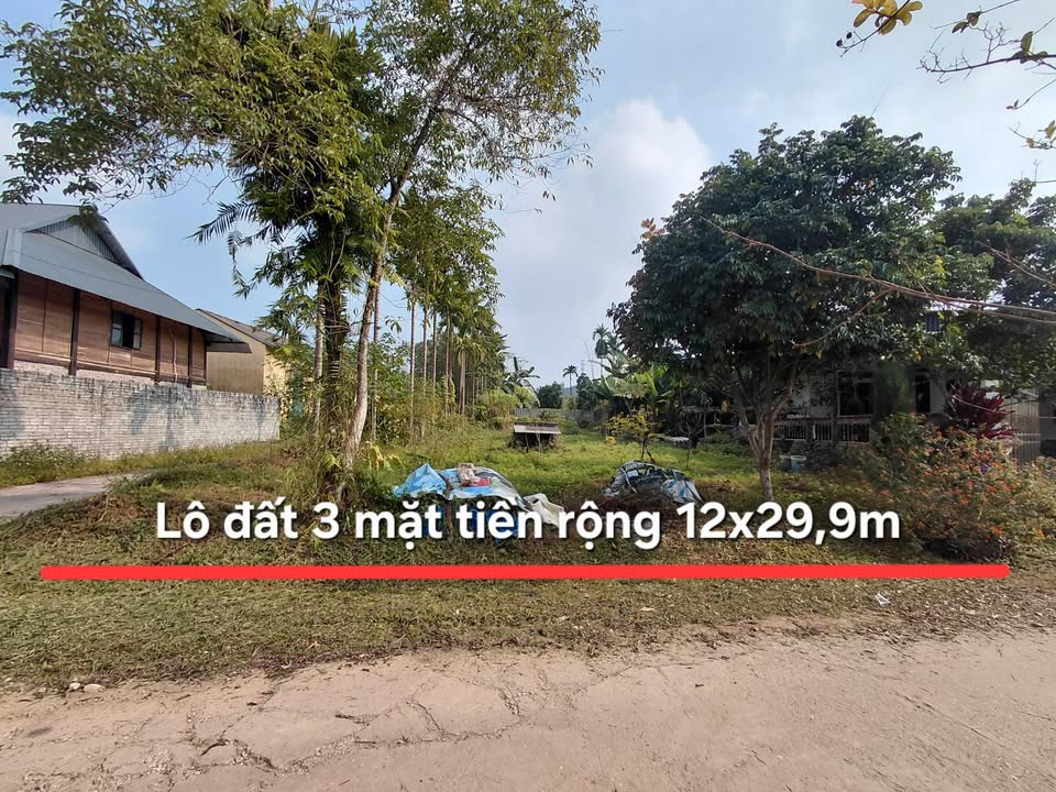 Đất 3 mặt tiền view hồ tại Văn Phú, 374m² chỉ 4 tỷ - Cơ hội đầu tư tuyệt vời!