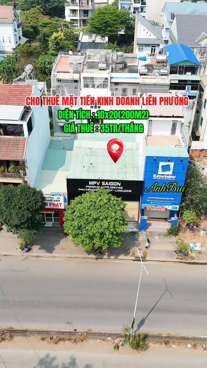 Cho thuê mặt tiền Liên Phường Thủ Đức 200m² giá 35 triệu - Hỗ trợ sửa chữa trước khi vào kinh doanh!