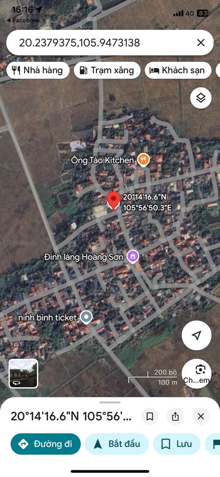 Đất Ninh Tiến Hoa Lư 55m² giá 1 tỷ - Gần chợ Đầu, ô tô vào tận nơi!