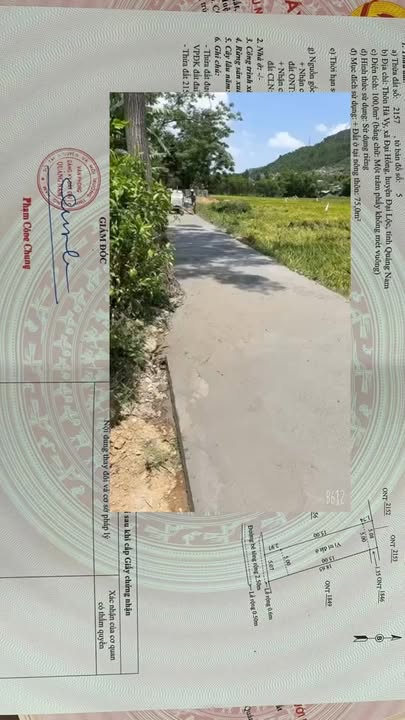 Đất nền 100m² xã Đại Hồng, 220 triệu - Cơ hội đầu tư sinh lời!