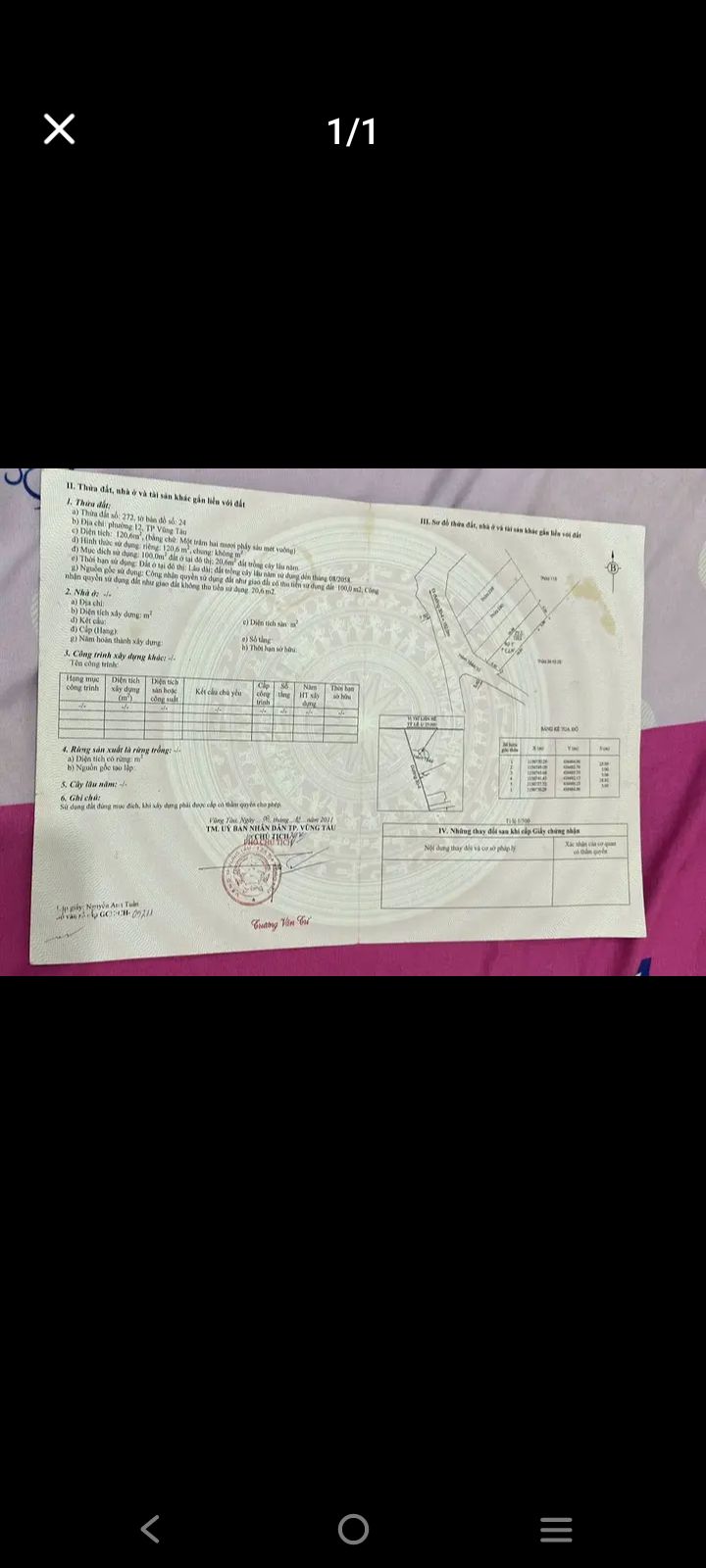 Đất thổ cư 120m² tại phường 12, TP Vũng Tàu - Giá chỉ 2.2 tỷ, kinh doanh tốt!