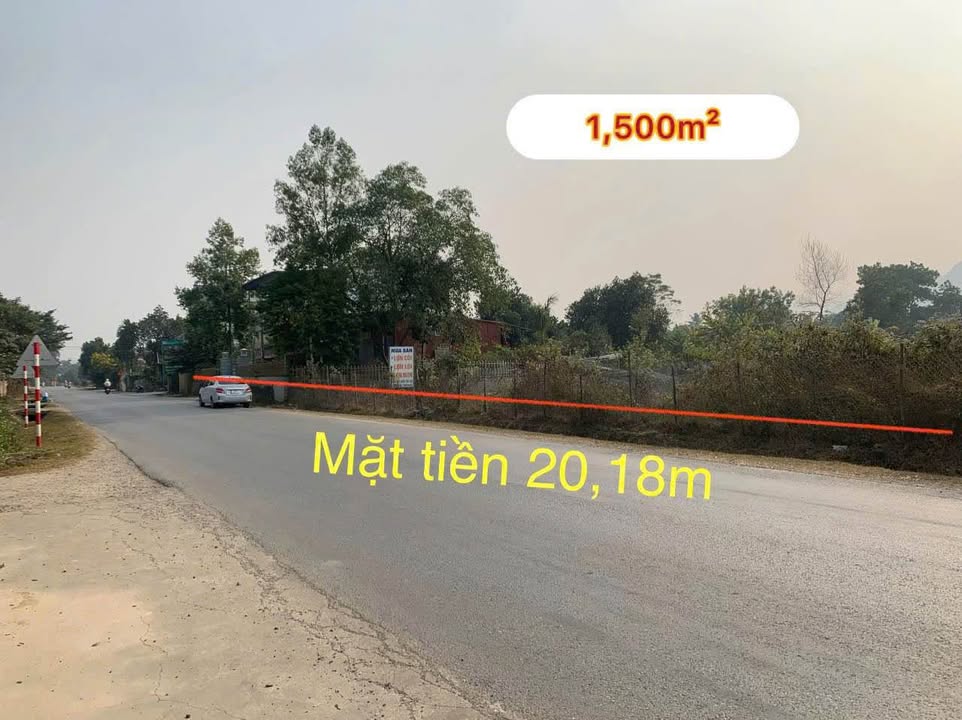 Đất kho xưởng 1500m² tại Quốc lộ 21A, Lạc Thủy, giá 7.5 tỷ - Cơ hội đầu tư tuyệt vời!