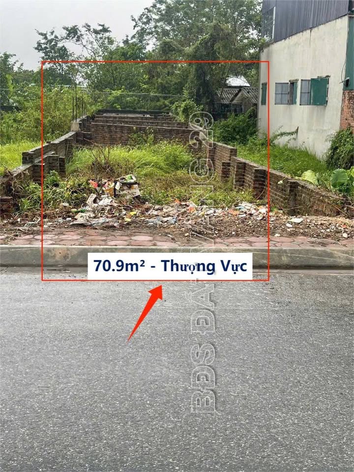 Đất Đấu giá Thượng Vực, Hòa Phú, 70,9m² - Đầu tư sinh lời ngay!