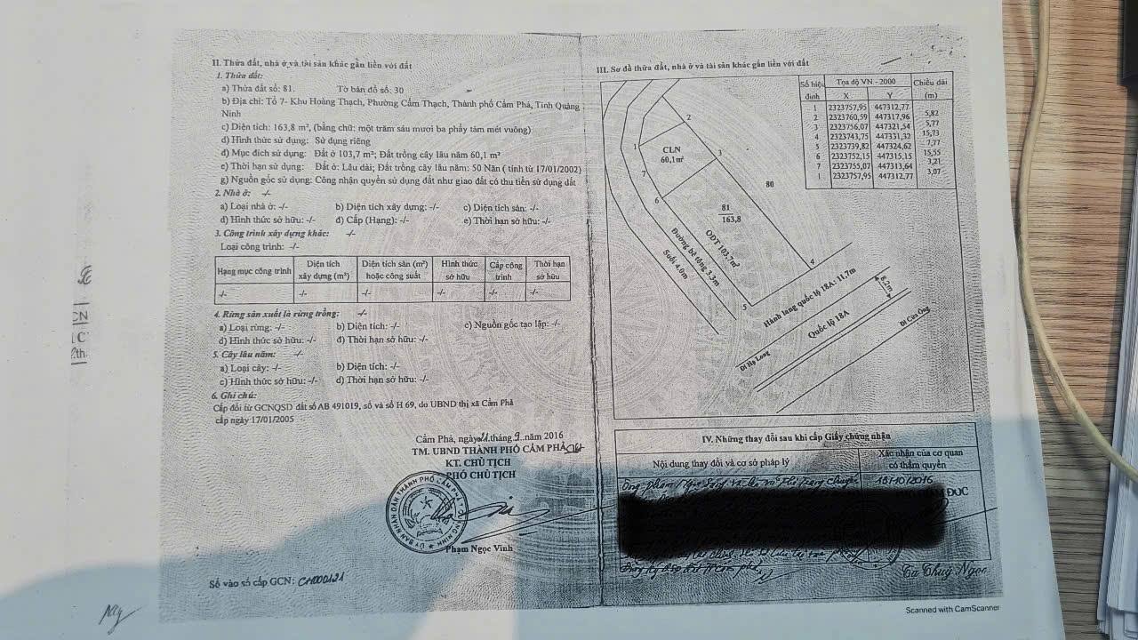 Nhà cấp 4 mặt đường Lê Thanh Nghị, Cẩm Thạch 163m² giá chỉ 3 triệu/m² - Cơ hội đầu tư hấp dẫn!