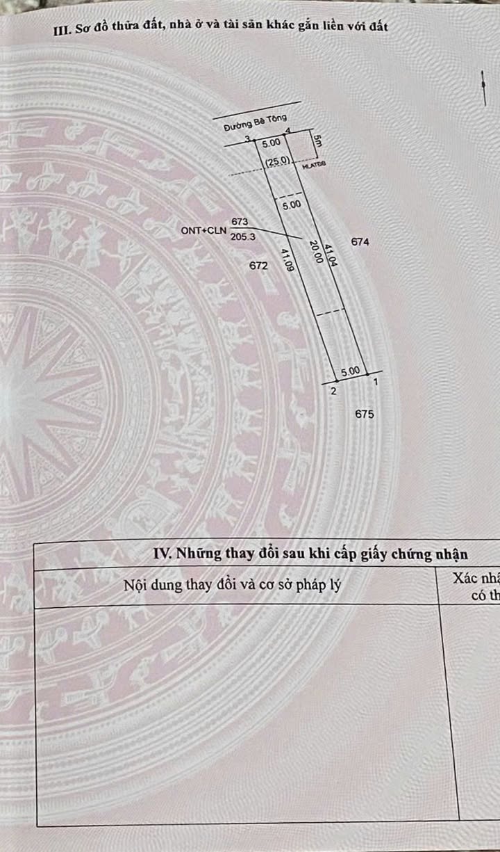 Đất nền mặt tiền đường bê tông xã Định Hiệp, Dầu Tiếng 205m² giá 600 triệu - Đầu tư sinh lời ngay!