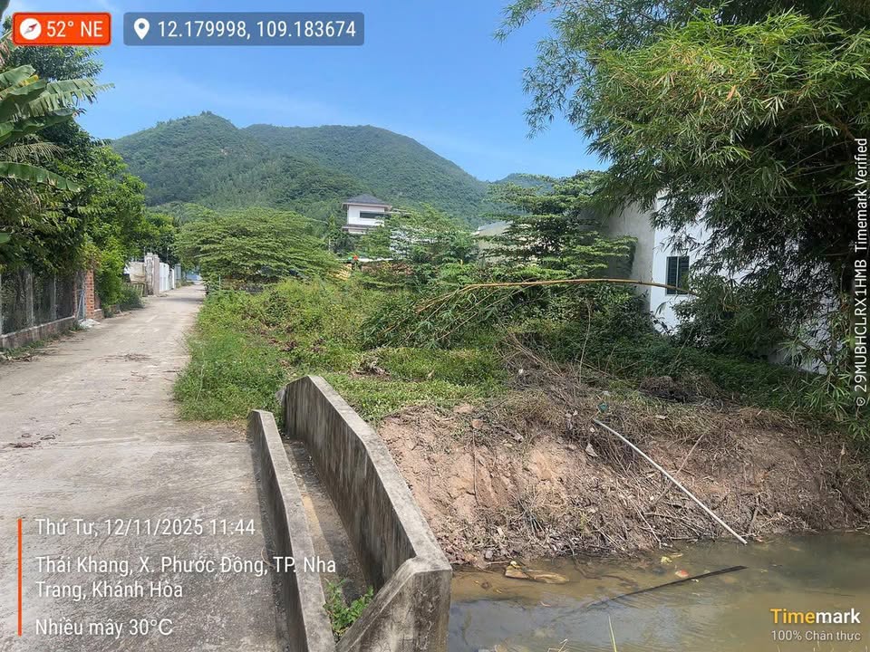 Đất nền hẻm Thái Khang Nha Trang 284m² giá 1,7 tỷ - Vị trí đắc địa cho đầu tư!