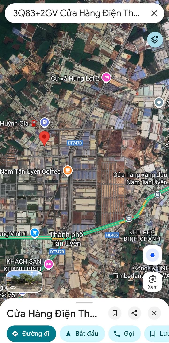 Đất nền Tân Hiệp, Tân Uyên 1600m² giá 10 tỷ - Đầu tư sinh lời ngay!