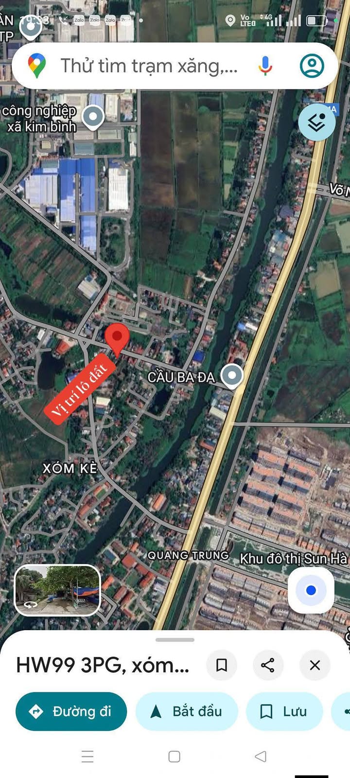 Đất nền Kim Bình Phủ Lý 55m² giá 1.2 tỷ - Đường ô tô vào tận nơi!