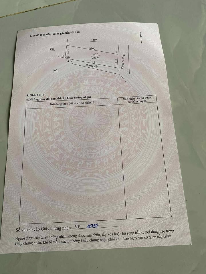 Đất nền 2 mặt tiền xã Triệu Cơ 244.65m² giá chỉ 3xx triệu - Đầu tư sinh lời ngay!