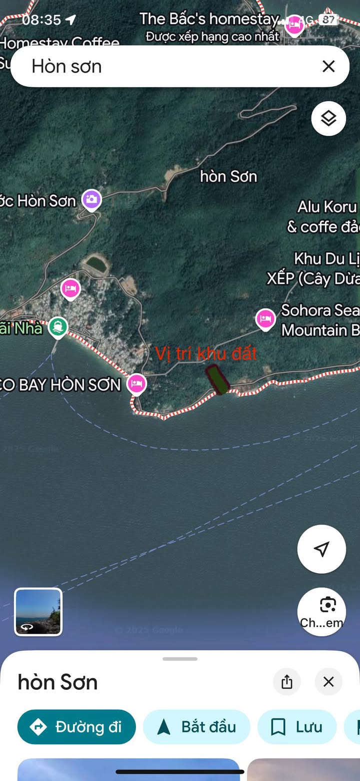 Đất nền mặt biển Hòn Sơn 12.000m² giá 24 tỷ - Đầu tư sinh lời tuyệt vời!