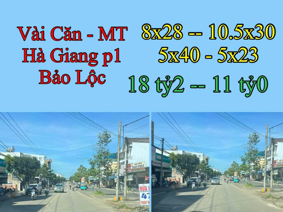 Nhà mặt tiền Hà Giang Bảo Lộc 224m² giá 18.2 tỷ - Kinh doanh tốt, cho thuê ngay!