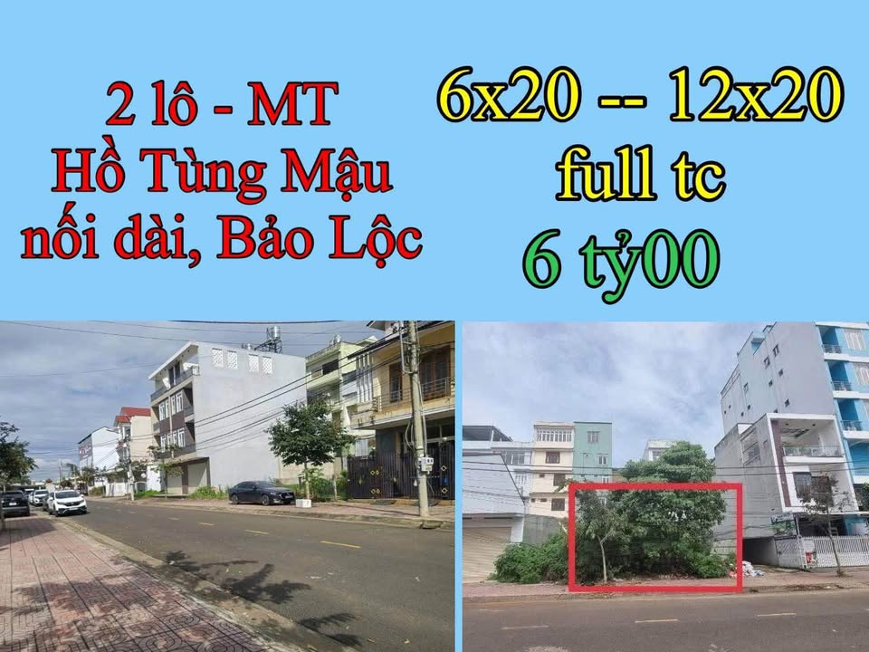 Đất Liền Kề 120m² Bảo Lộc Giá 6 tỷ - Vị trí đắc địa, sổ hồng chính chủ!