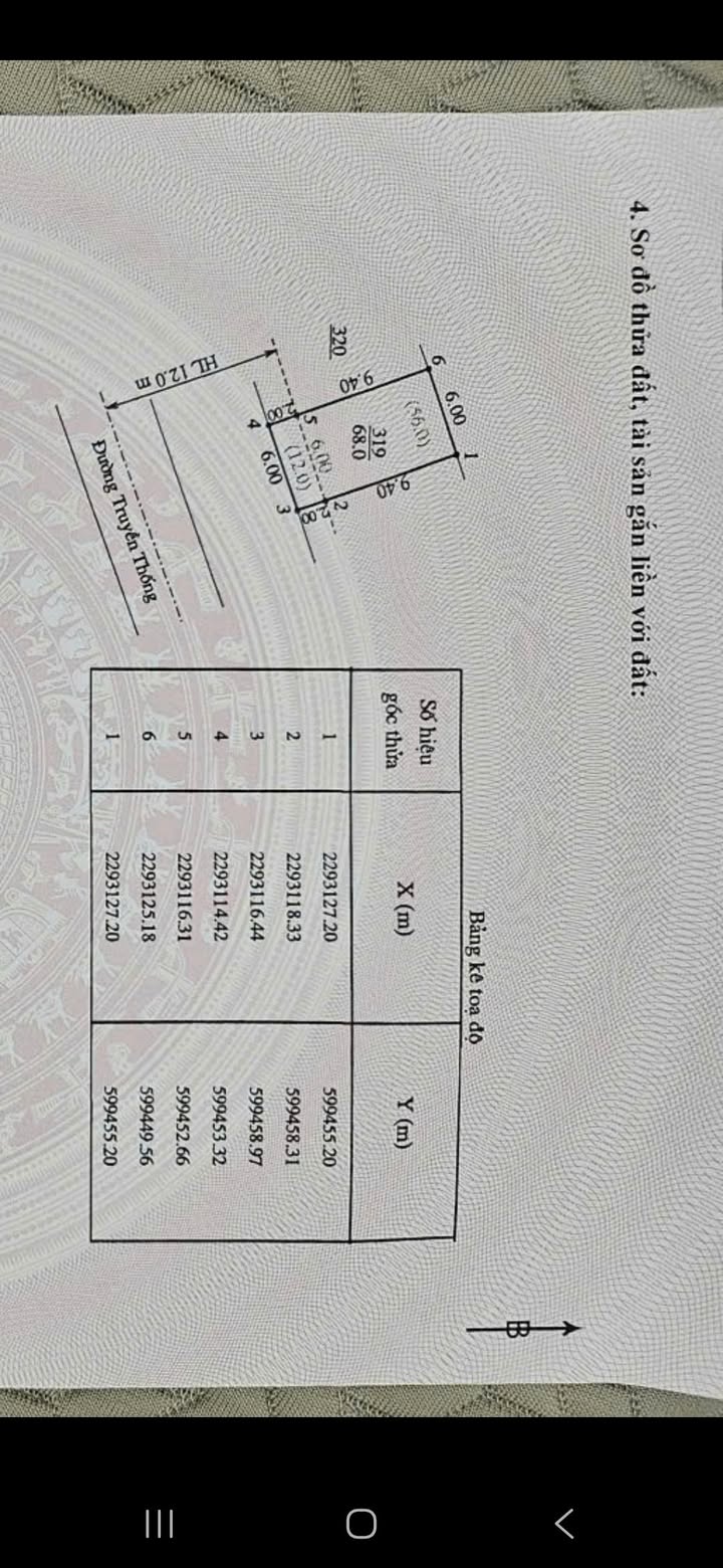 Đất kinh doanh mặt đường Khai Thái, Phú Xuyên 68m² giá 3 tỷ - Tiềm năng sinh lời cao!