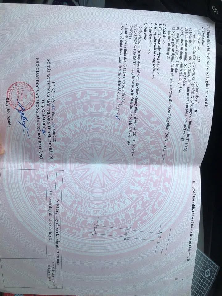 Nhà chính chủ tại Cống Xuyên, Thường Tín 66m² giá 2.6 tỷ - Đường thông ô tô đỗ cửa!