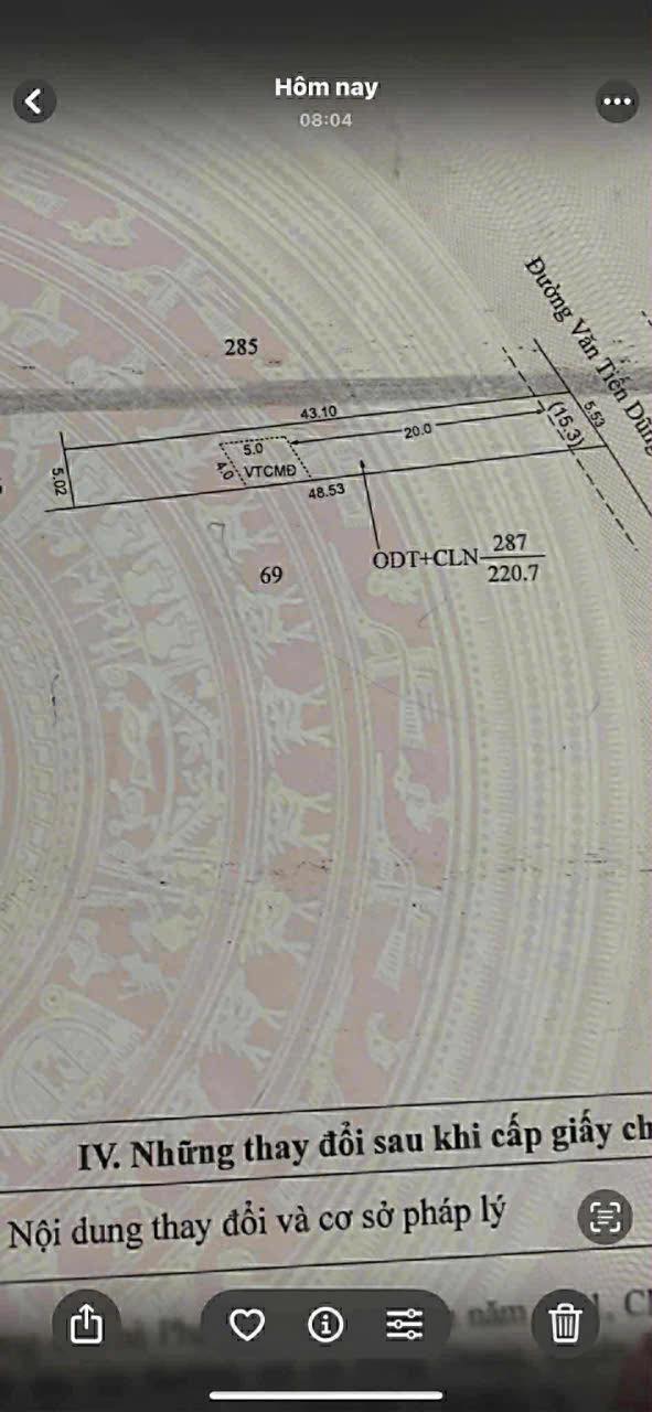 Nhà mặt tiền Văn Tiến Dũng, Buôn Ma Thuột 225m² giá 1.45 tỷ - Vị trí vàng cho kinh doanh!