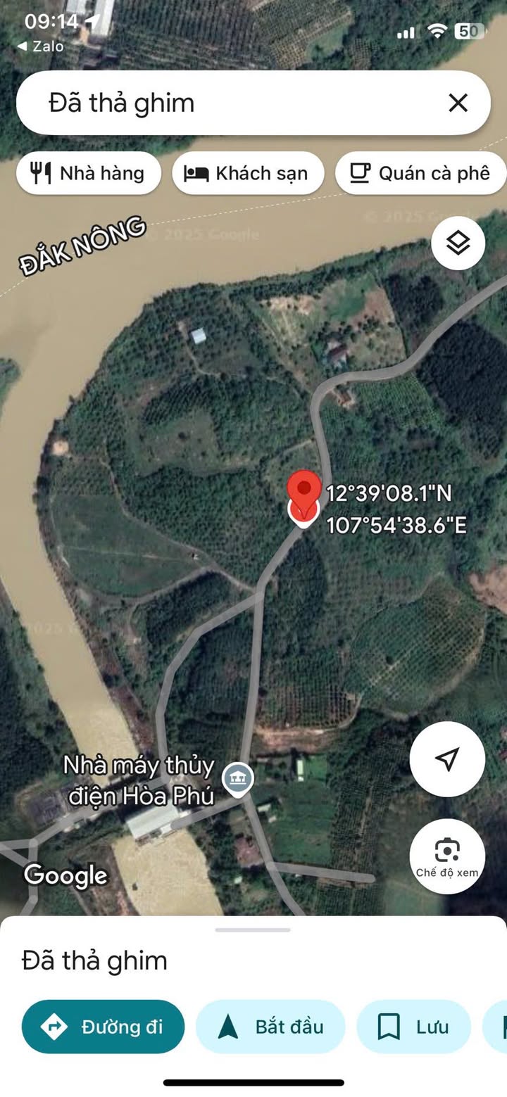 Đất nền Hòa Phú, Buôn Ma Thuột 6000m² giá 1.65 tỷ - Đường bê tông 10,5m