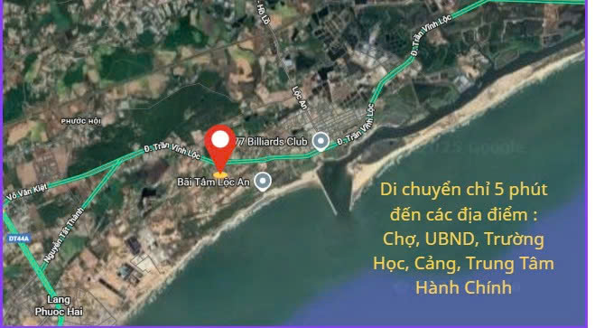 Đất nền Lộc An - Bà Rịa - Vũng Tàu 500m² giá 630 triệu - Sổ hồng chính chủ!