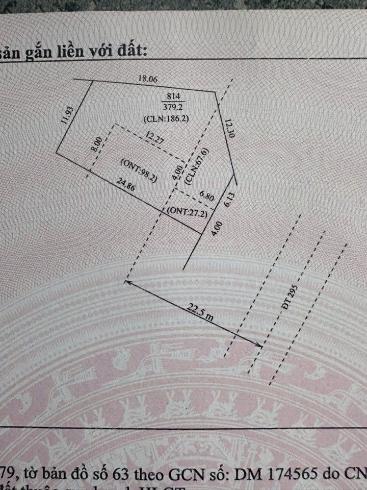 Đất mặt tiền Tỉnh lộ 295 Hiệp Hòa 400m² giá 7 tỷ - Vị trí kinh doanh lý tưởng!