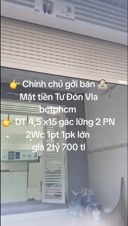 Nhà mặt tiền Vĩnh Lộc A 67m² giá chỉ 2.7 tỷ - Sẵn sàng vào ở!