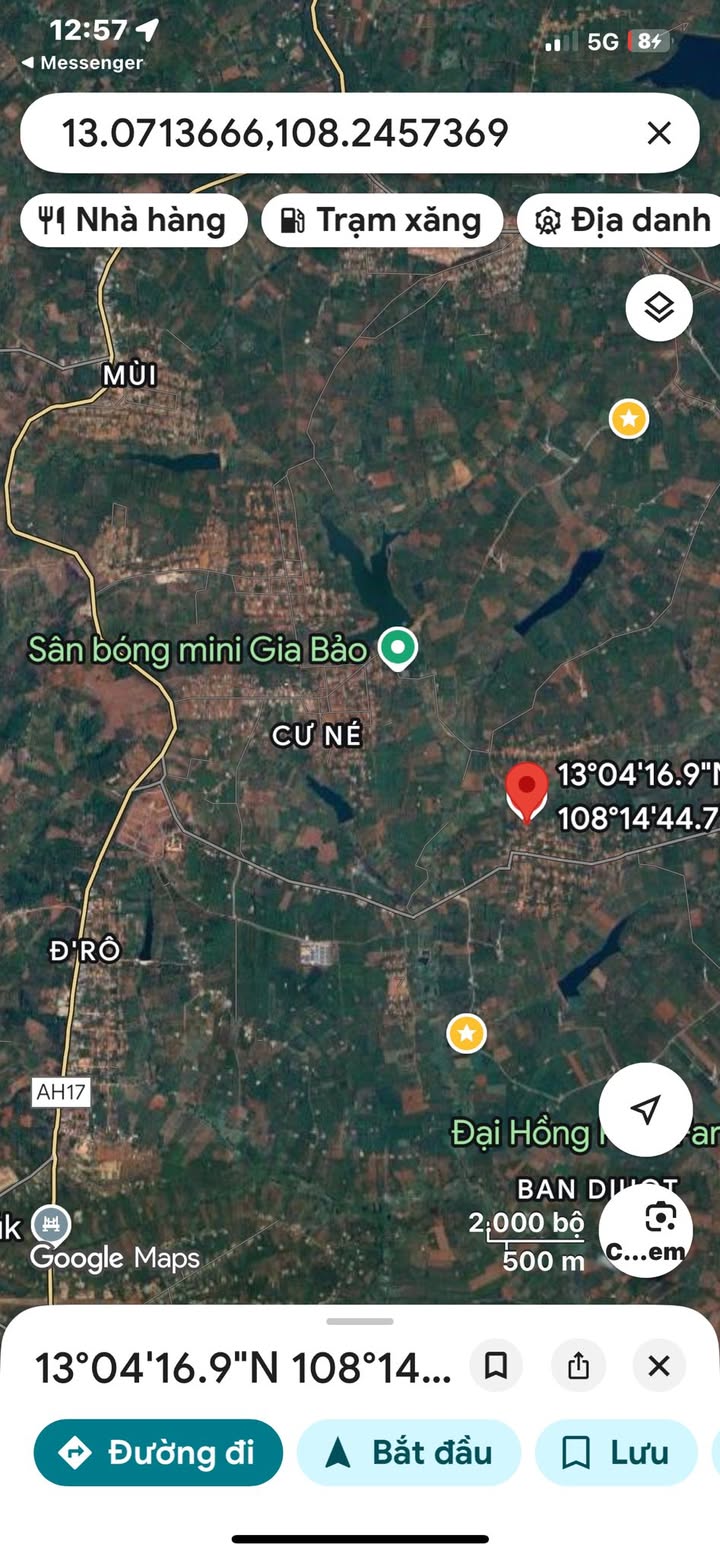 Đất thổ cư Cư Né 200m² giá 1.144 tỷ - Sổ hồng chính chủ, đầu tư sinh lời!