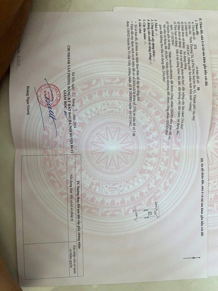 Đất thổ cư Phú Sơn, Ba Vì 305m² chỉ 915 triệu - Chính chủ bán cắt lỗ!