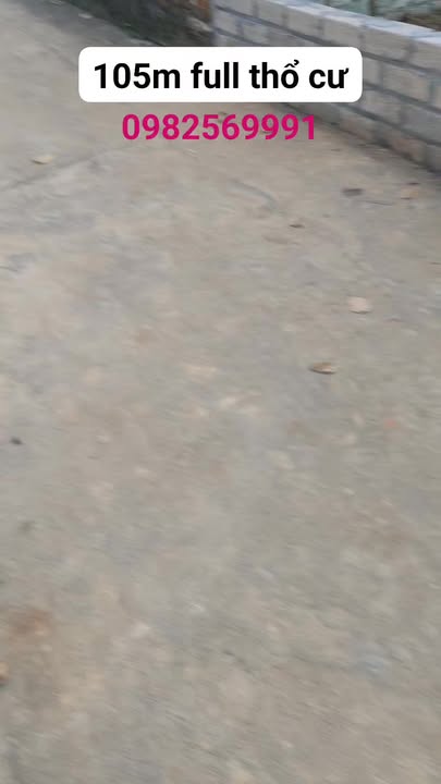 Đất thổ cư Sơn Đông 105m² giá 2.2 tỷ - Mặt tiền rộng, giao thông thuận lợi!