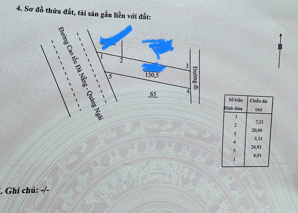 Đất nền Nghĩa Kỳ Tư Nghĩa 130m² giá 975 triệu - Nở hậu, đường xe công vào tận nơi!