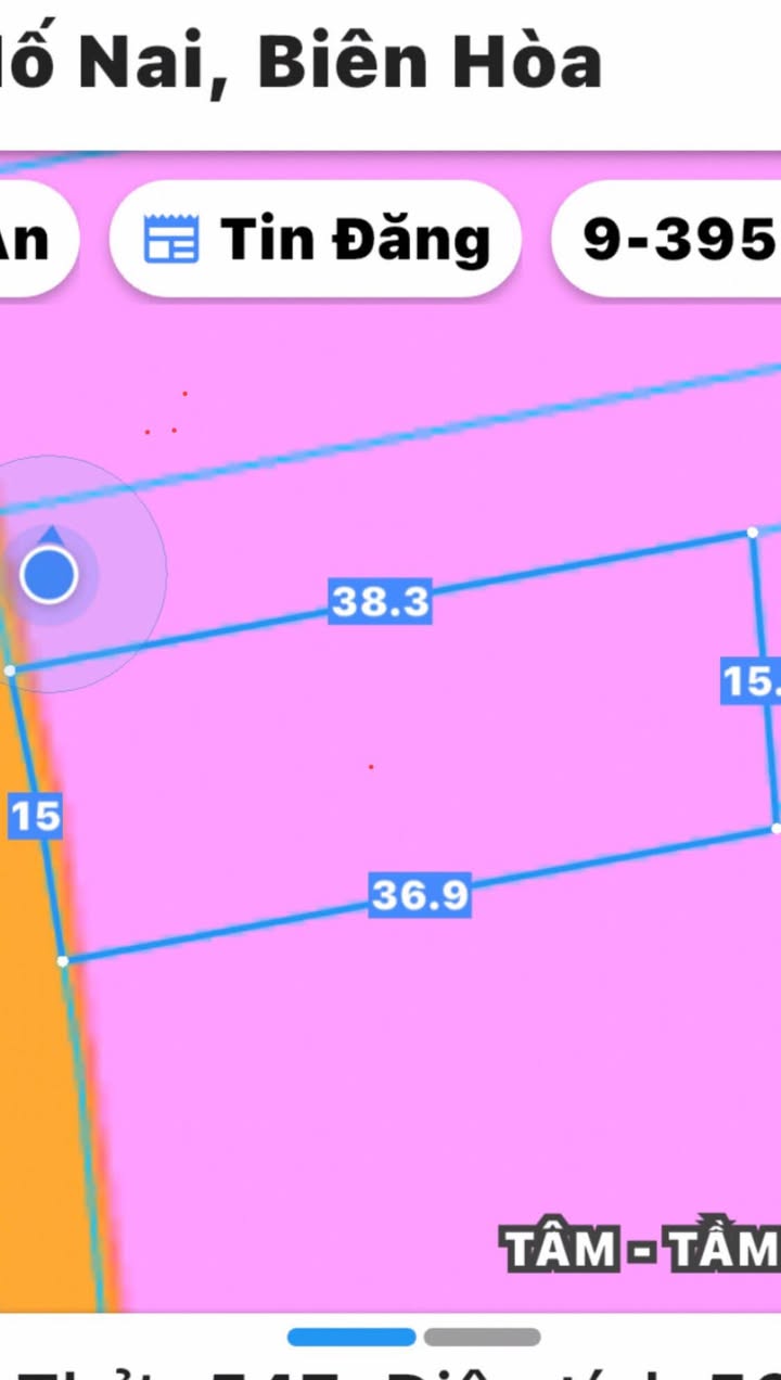 Đất biệt thự 555m² phường Long Bình, Biên Hòa giá 5.499 tỷ - Sổ hồng chính chủ, sang tên ngay!