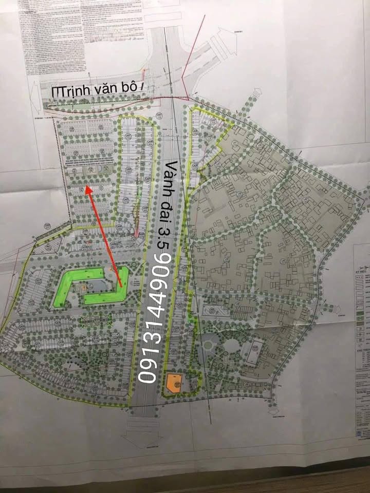 Đất dịch vụ Vân Canh 1.77ha giá 9 tỷ - Vị trí đẹp, tiềm năng lớn!