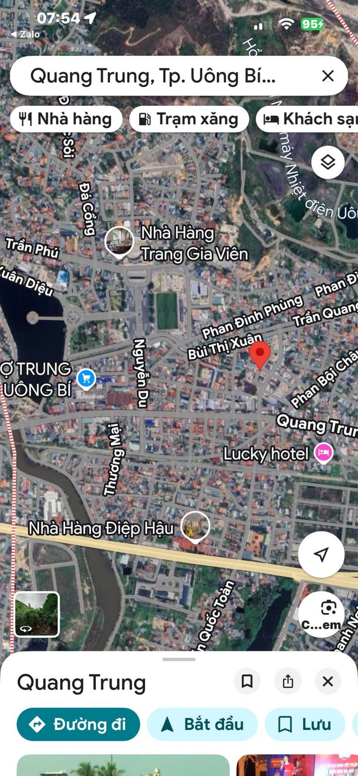 Đất kinh doanh 76m² tại Quang Trung, Uông Bí - Mặt tiền rộng, vị trí đắc địa!