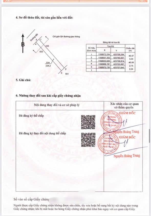 Đất nền Ông Trịnh, Tân Phước, Phú Mỹ 5.656,5m² - Sổ đỏ chính chủ, giá thỏa thuận!