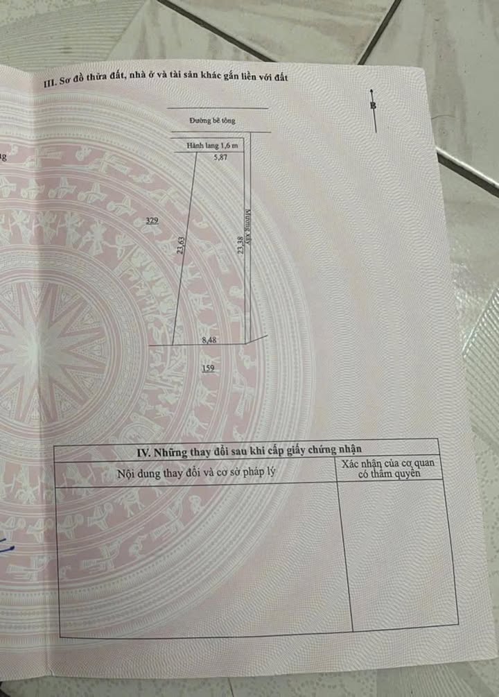 Đất nền Vĩnh Phú, 167m² giá 1.15 tỷ - Nở hậu thuận lợi cho xây dựng!