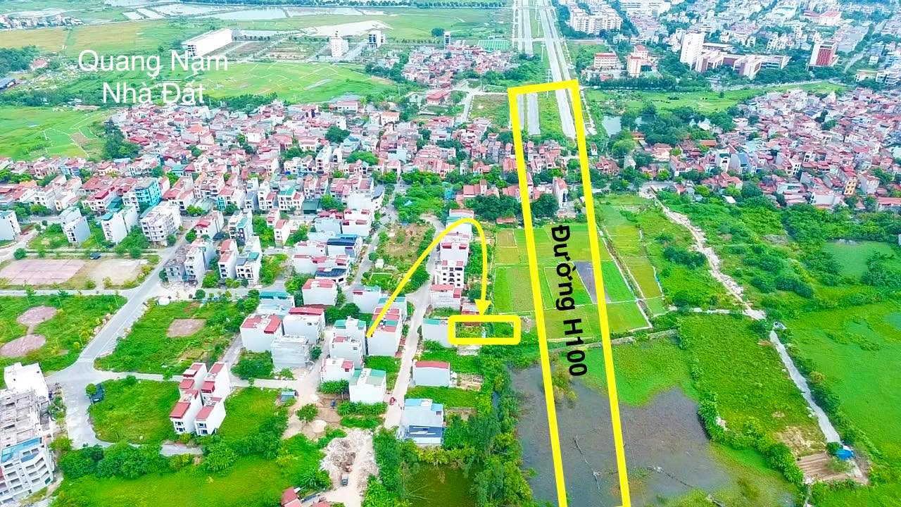 Đất mặt đường H100 Kinh Bắc Bắc Ninh 142m² giá 21 tỷ - Tiềm năng đầu tư cao