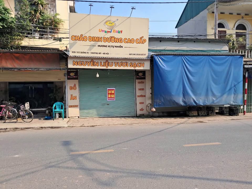 Mặt phố Quảng Bị, Chương Mỹ 48m² giá chỉ 4.5 triệu - Kinh doanh sầm uất!