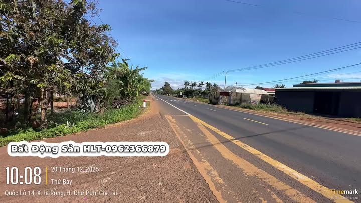 Đất nền xã Ia Hrú, huyện Chư Pưh 10,500m² giá 180 triệu - Lô gốc 2 mặt tiền