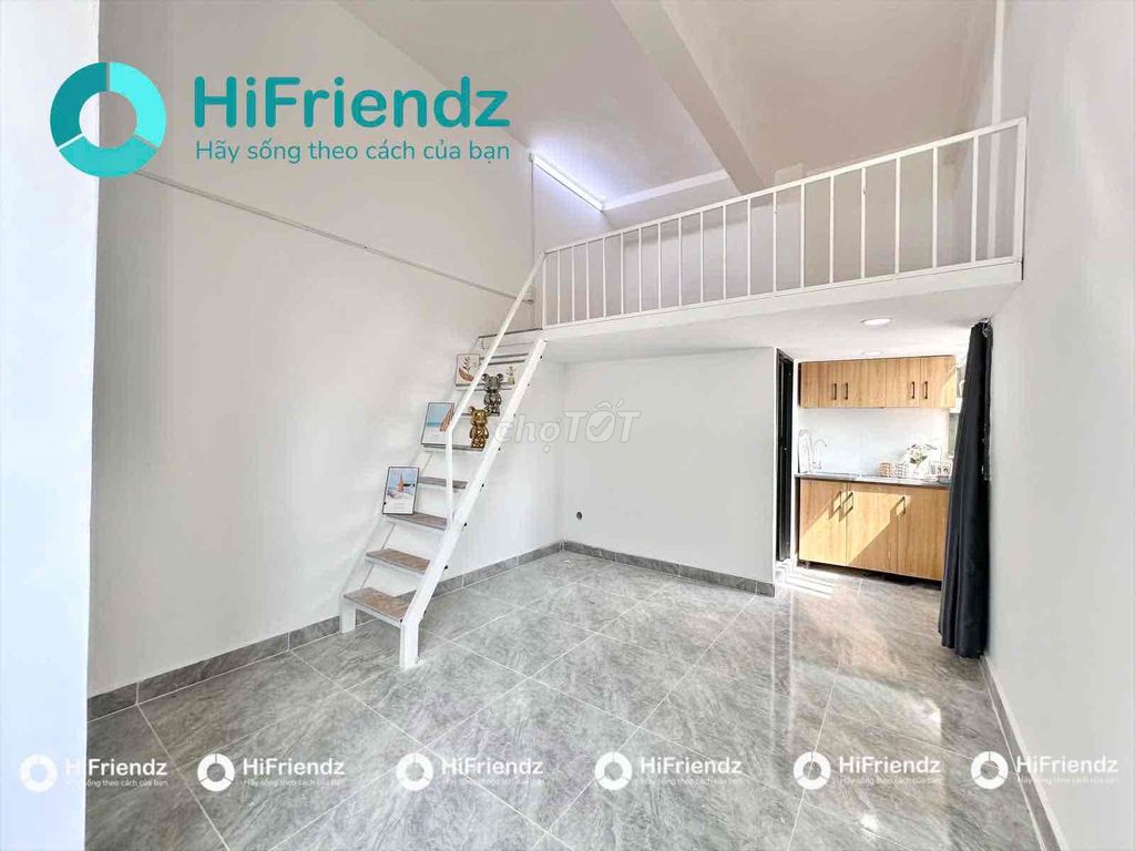 Căn hộ Duplex 30m² Hoàng Văn Thụ - Ban công thoáng mát, giá chỉ 4.5 triệu