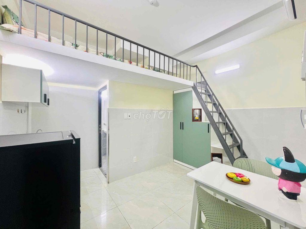 Phòng trọ giá rẻ tại Bình Thạnh 40m² - Mới xây ngay UTH, UEF, HUI, tiện nghi đầy đủ!