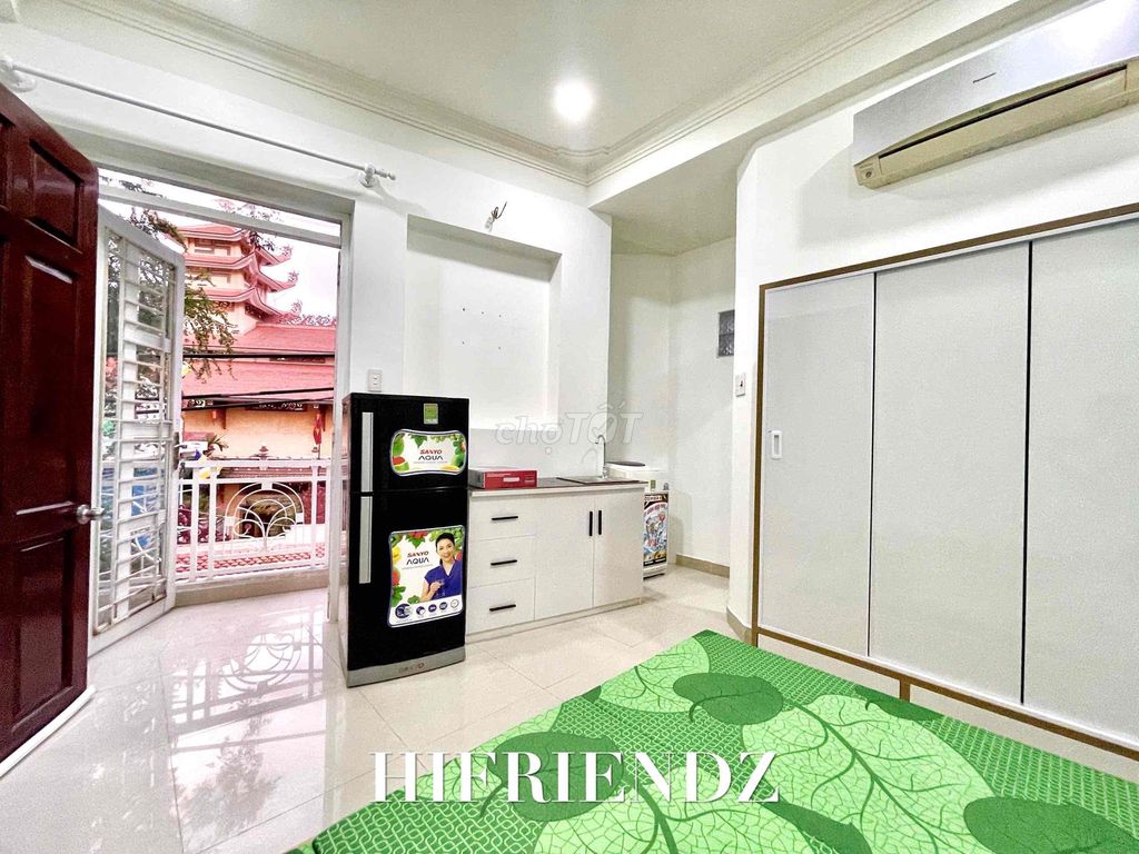 Studio cho thuê Tô Hiệu 30m² giá 4,3 triệu - Full nội thất, máy giặt riêng!